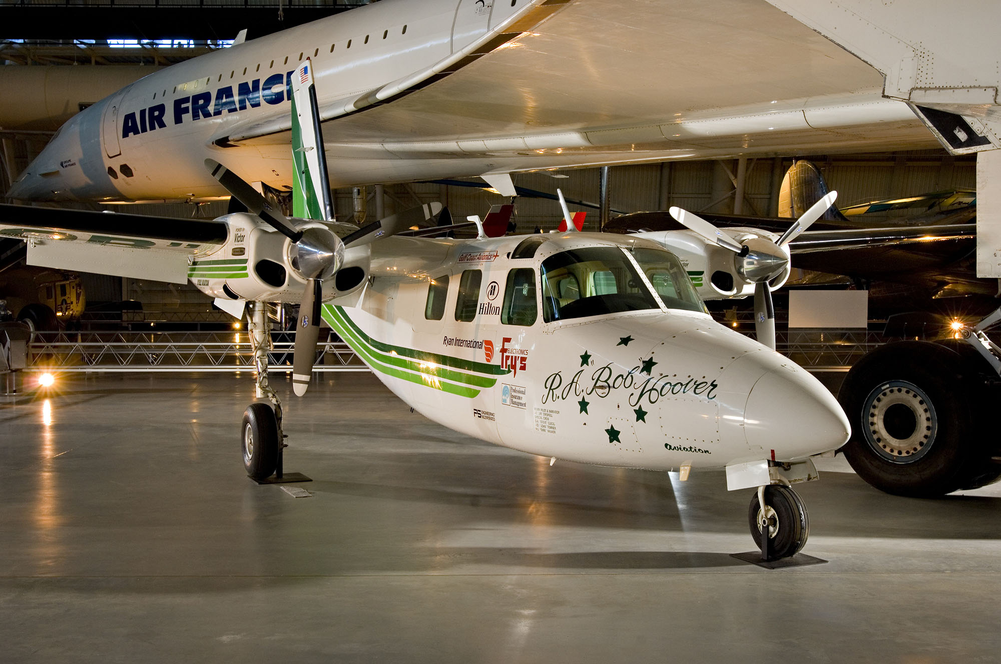 North American Rockwell Shrike Commander 500S Sweetie Face