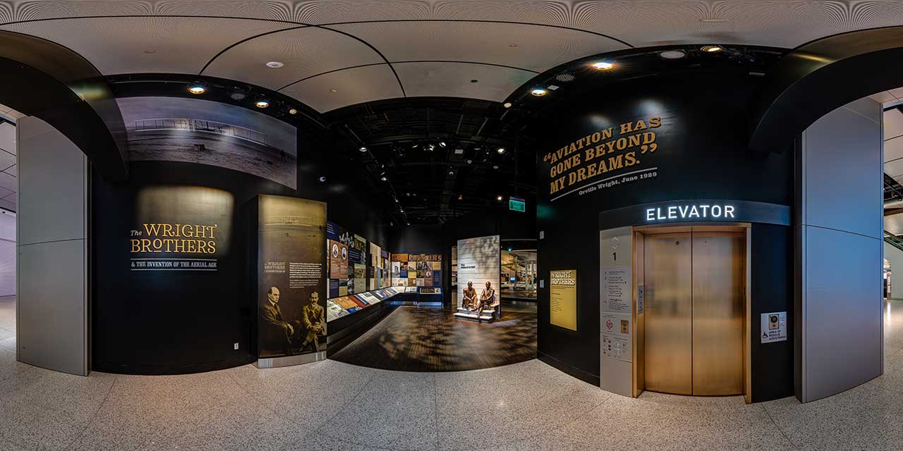The Wright Flyer in the Wright Brothers gallery