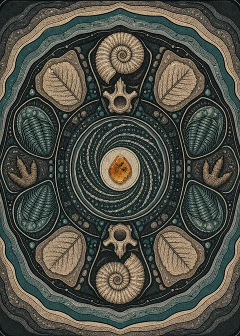 Fossil card back