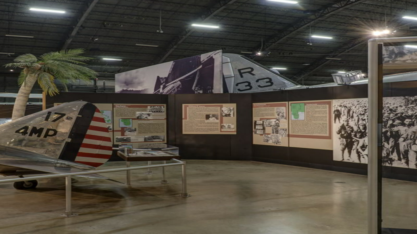 William E. Dyess in the gallery