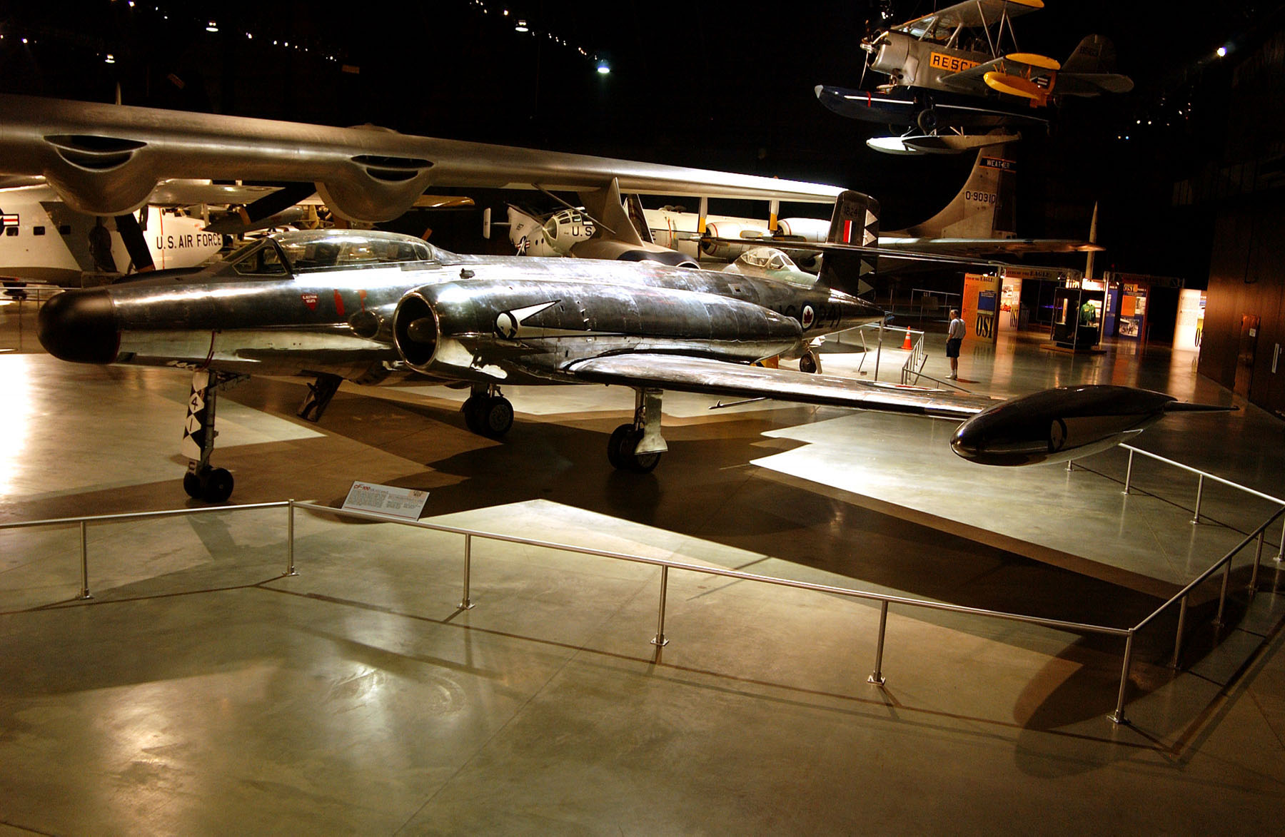 Avro CF-100 Mk.4A Canuck displayed at the National Museum of the U.S. Air Force